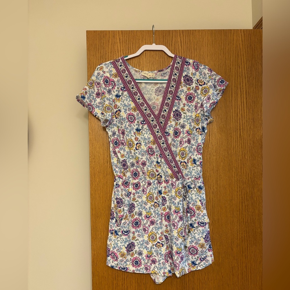 Bebop Floral Patterned Romper